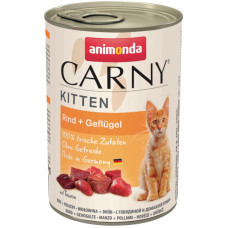 Корм Animonda Carny Kitten 400 г для кошенят з яловичиною і птицею - 4017721837149