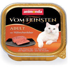 Корм Animonda Vom Feinsten Adult 100 г для котів з курячою печінкою - 4017721834438