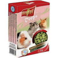 Корм Vitapol Vegetable Drops 75 г для гризунів з овочами дропси - 5904479010322