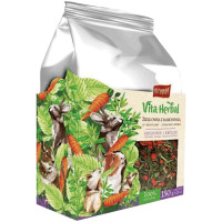 Корм Vitapol Vita Herbal 150 г для гризунів з вівсяною травою і морквою - 5904479141415