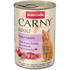 Корм Animonda Carny Adult 400 г для котів з індичкою і ягням - 4017721838238
