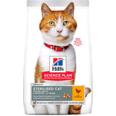 Корм Hill's Science Plan Sterilised Cat Young Adult 10 кг для котів з куркою - 052742024271