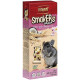 Корм Vitapol Smakers Snack 2 шт / 90 г для шиншил з кокосом і пелюстками троянди снеки - 5904479016058