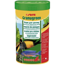 Корм Sera Granugreen 250 мл для рослиноїдних цихлід - 4001942003926