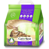 Наповнювач туалету Cat‘s Best ‎Smart Pellets 10 л / 5 кг для котів деревний - 4002973000885