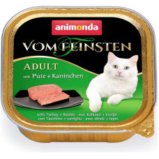 Корм Animonda Vom Feinsten Adult 100 г для котів з індичкою і кроликом - 4017721834421