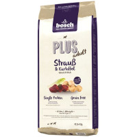 Корм Bosch Plus Ostrich & Potato 12.5 кг для собак - 4015598009041
