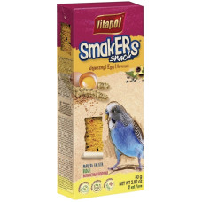 Корм Vitapol Smakers Snack 2 шт / 80 г для хвилястих папуг з яйцем снеки - 5904479021069