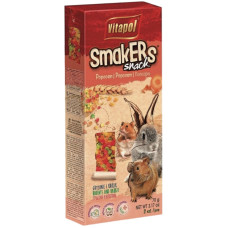 Корм Vitapol Smakers Snack 2 шт / 90 г для гризунів з попкорном снеки - 5904479011114