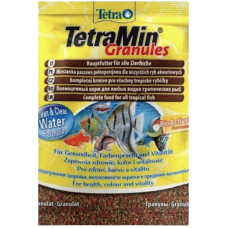 Корм Tetra Min Granules 15 г для риб основний корм гранули - 4004218134492