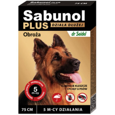 Нашийник Sabunol Plus 75 см від бліх і кліщів - 5901742001520