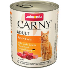 Корм Animonda Carny Adult 800 г для котів з яловичиною і куркою - 4017721837293