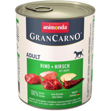 Корм Animonda GranCarno Original Adult 800 г для собак з яловичиною олениною і яблуком - 4017721827645