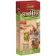 Корм Vitapol Smakers Snack 2 шт / 90 г для гризунів з яблуками снеки - 5904479011145