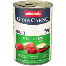 Корм Animonda GranCarno Original Adult 400 г для собак з яловичиною олениною і яблуком - 4017721827539